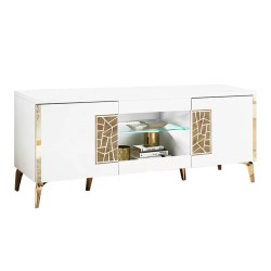 TABLE TV STELLA OR/BLANC 200 STELLA200-TV