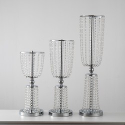 VASE MARIAGE GM CENTRE DE TABLE OR ARGENT YA005SL YA005GL/PCES VASE-RIAGE