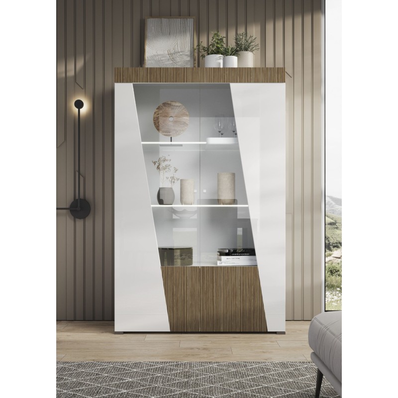 VITRINE 2PORTES ETNA ETNA-VIT2P
