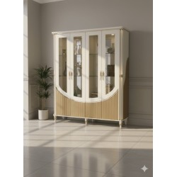 VITRINE 4PORTES 166CMX43CMX202CM 984 VIT-984