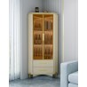 VITRINE BEIGE DORE 900 × 400 × 1900 90622 VITR-90622