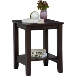 TABLE DE NUIT DARK CHESNUT 400 × 400 × 505 151022