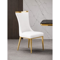 CHAISE 12082 620 × 600 × 970 BLANCHE CHAISE-12082
