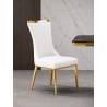 CHAISE 12082 620 × 600 × 970 BLANCHE CHAISE-12082