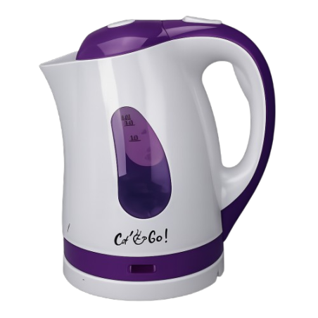 Bouilloire électrique 1.7L BLC/VIO CAF AND GO  K-1008