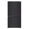 BCD-446W - REFRIGERATEUR AMER. EVOLU 4 PORTES 436L NOIR VITR | Electro Meuble