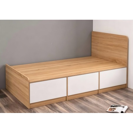 LIT 900 × 1900 UL-20DN135 AVEC 3 TIROIRS LIT- UL20DN135
