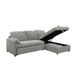 SALON ANGLE CONVERTIBLE /COFFRE KF7825 240 × 169 × 91 SALON-KF7825