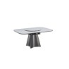 TABLE A MANGER EN PIERRE DE CRYSTAL 1200 × 1200-1550 × 750 CT164 TABLE-CT164