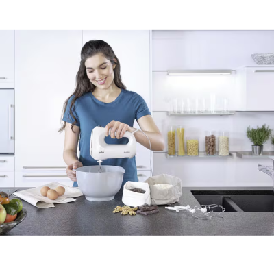 Braun Multimix 4V Turbo Mixeur avec crochets pétrisseurs