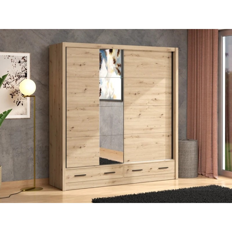 ARMOIRE ALBI PLUS 11015291 205 × 60 × 215 ARM-ALBIPLUS
