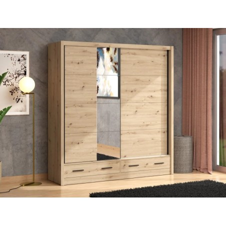 ARMOIRE ALBI PLUS 11015291 205 × 60 × 215 ARM-ALBIPLUS