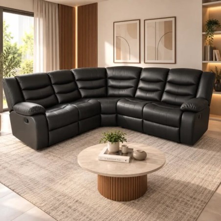 SALON ANGLE RELAX XLH-9011 NOIR RELAXANGLE-NOIR