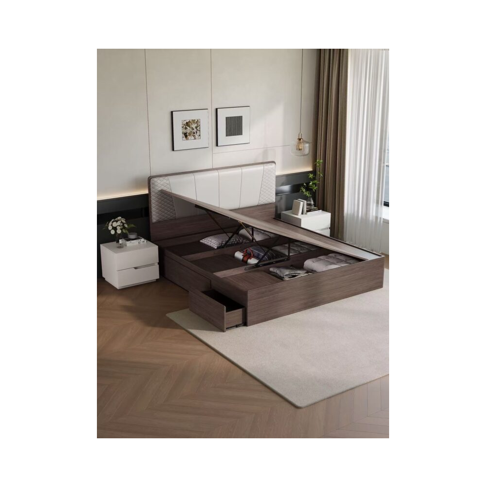 LIT AVEC RANGEMENT 160 X 200 XZH053 (8801)