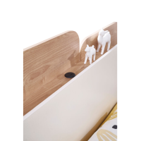 LIT 160 X 200 DZ46 CHENE BLANC / CHARG USB