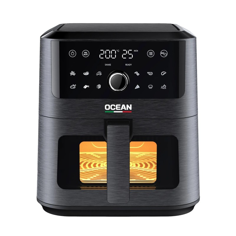 FRITEUSE A AIR DIGITAL 5.5L 1700W NOIR OCEAN OCAFK1755DWN