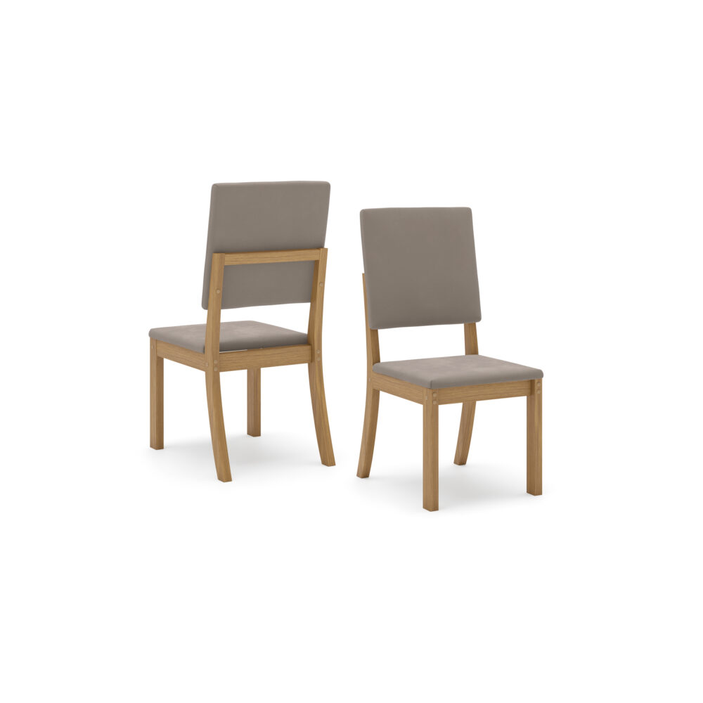 CHAISE BOIS MILLA 415 X 945 X 535 CARAMEL S35 - 502