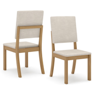 CHAISE BOIS MILLA 415 X 945 X 535 BEIGE S35 - 510