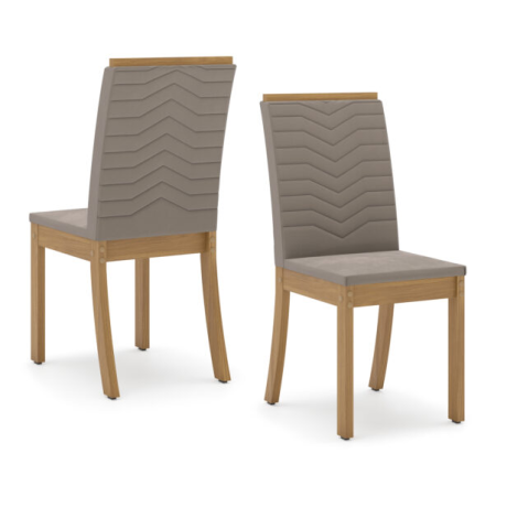 CHAISE BOIS ISA 415 X 955 X 550 CARAMEL S11 - 501