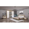 CHAMBRE A COUCHER 1600 × 200 JULIETA LIT+2TDC+COIFFEUSE+ARMOIRE CHAMBRE-JULIETTA