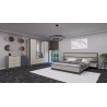 CHAMBRE A COUCHER 1600 × 200 LILA LIT+2TDC+COIFFEUSE+ARMOIRE CHAMBRE-LILA