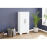 ARMOIRE DE RANGEMENT 2P BLANC BS03-10 ARM-BS03-10