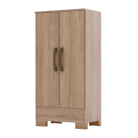 ARMOIRE DE RANGEMENT 2P BOIS BS03-189 ARM-BS03-189