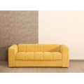STELLA JAUNE CANAPE CONVERTIBLE 3 PLACES 209 × 99 × 70CM STELLA-10YELLOW