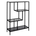 ETAGERE EDISON VERRE FUME 80X30X113CM