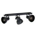 SPOT 3X40W E27 NOIR MAT