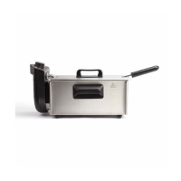 Friteuse 3L 2000W Gris/Noir