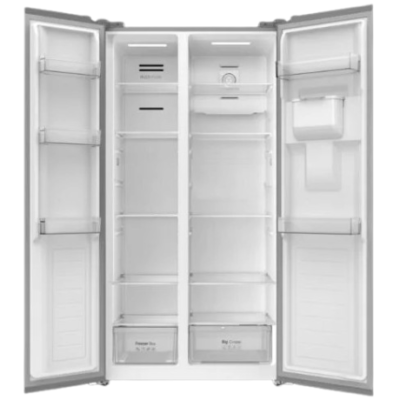 RÉFRIGÉRATEUR AMÉRICAIN BELFORD 541 L DISTRIBUTEUR D'EAU GRIS ANT