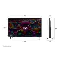 Téléviseur LG 55 pouces 139cm TV UHD - STV