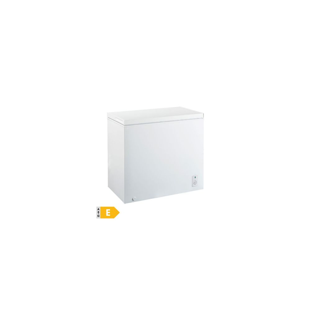 CONGÉLATEUR COFFRE DEROSSO 200 L NOIR CLASSE E DRK-CF200E-B
