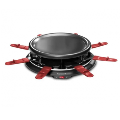 Techwood Raclette Grill Crêpe - 8 Person Antiadhésif
