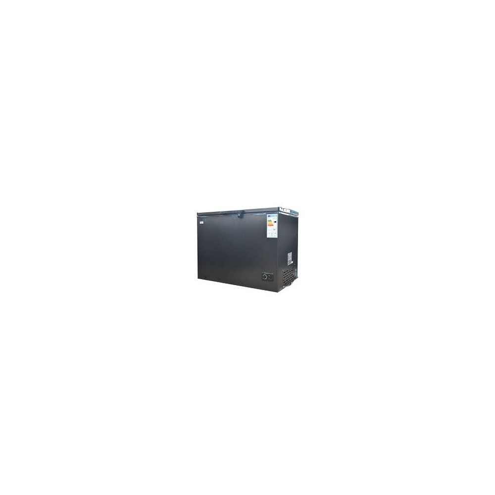 CONGÉLATEUR COFFRE DEROSSO 400 L NOIR CLASSE E DRK-CF400E-B