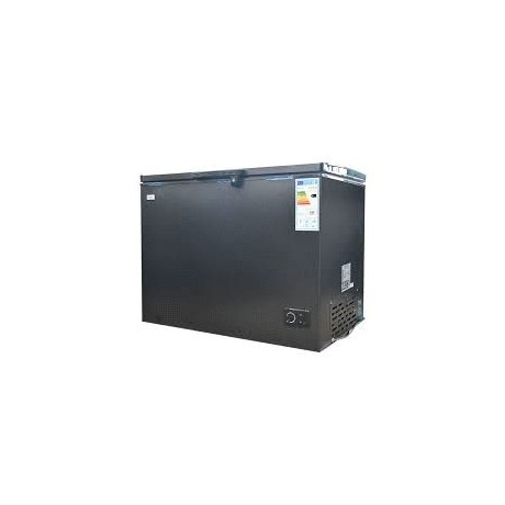 CONGÉLATEUR COFFRE DEROSSO 400 L NOIR CLASSE E DRK-CF400E-B