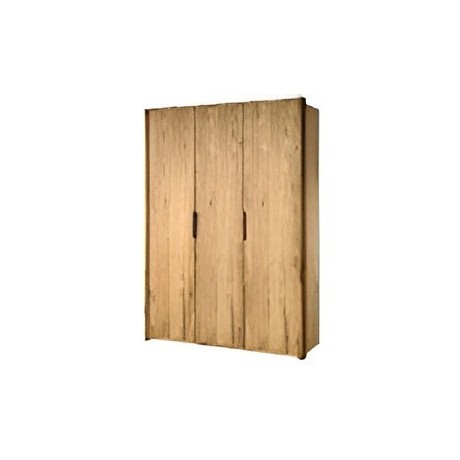 Armoire MALINA 3P/T BOIS TEAK (2 COLIS) SHBR32_1013_NC
