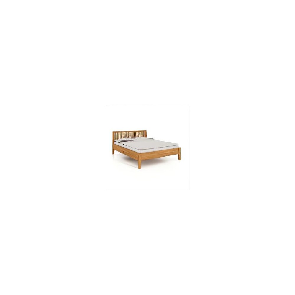 Lit MALINA - 140X190 cm BOIS - TEAK (3COLIS) SHBR32_5475T