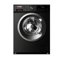 Machine à laver DEROSSO 8KG 1200T INVERTER A NOIR DRS-WM081200-B
