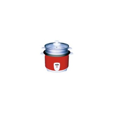 Cuiseur à riz 7LINE -  0.6L 300W - POT TEFLON - Rouge  RC-3RPT
