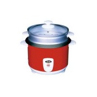 Cuiseur à riz 7LINE -  0.6L 300W - POT TEFLON - Rouge  RC-3RPT