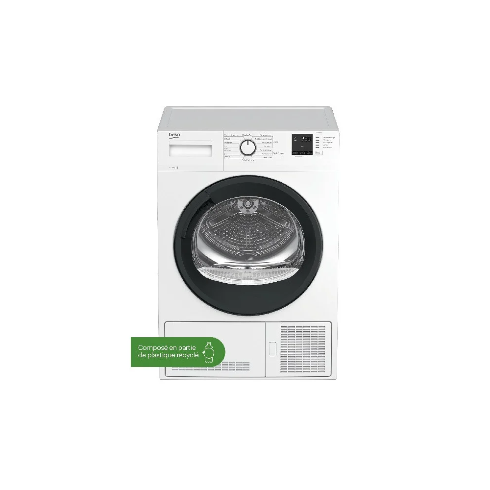 Sèche linge BEKO 10 KGCOND DBED10GWS