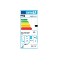 Sèche linge BEKO 10 KGCOND DBED10GWS