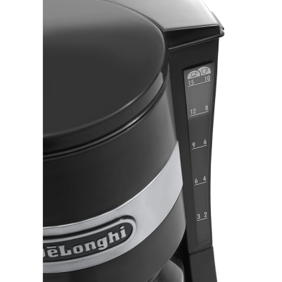 Delonghi Cafetière Filtre 10 Tasses LCD - Auto Stop