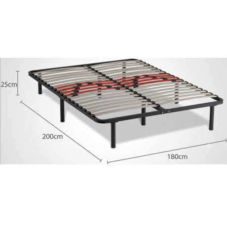 Cadre sommier 180X200 (2X90CM) ARK-FRISOM180200