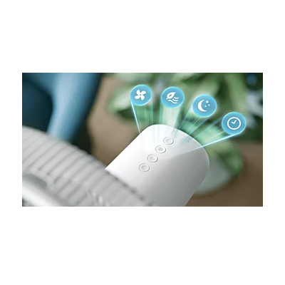 Ventilateur PHILIPS 40CM 19DB 40W BLANC CX2550/00