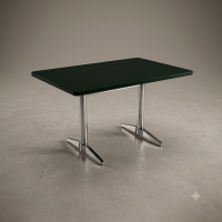 Table aluminium Vert 120X60X70 cm YB-517-G
