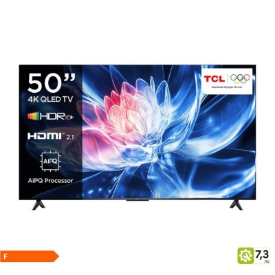 50T6C - TELEVISEUR TCL QLED SMART 50"POUCES 127CM FIRE TV 4K | Electro Meuble