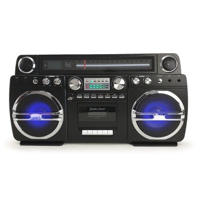Ghetto Blaster Bluetooth CD Cassette 60W USB